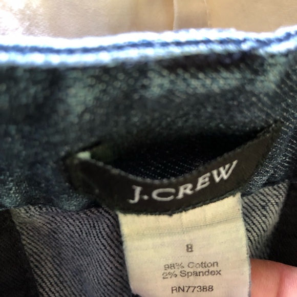 J. Crew Straight Denim Jean Skirt 8 - Picture 3 of 3